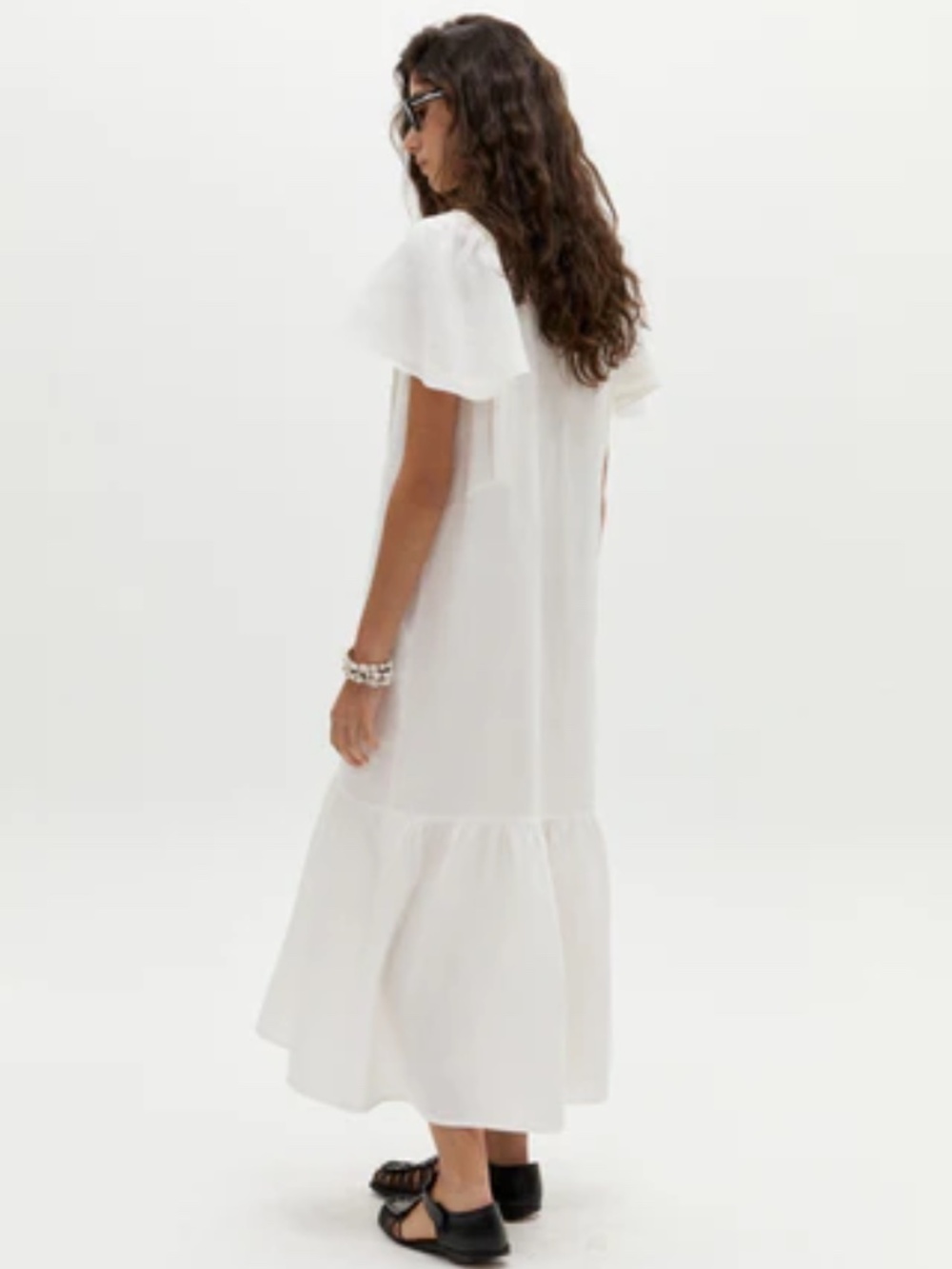 Lanhtrophy NTW Willow Linen Dress - Size Small - Picture 6 of 7